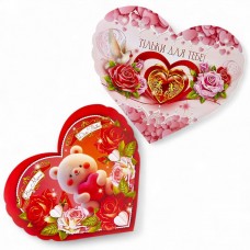 Валентинка праздничная (28 см) микс видов