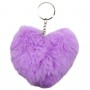 МЯГКИЙ БРЕЛОК "СЕРДЦЕ" (СИРЕНЕВЫЙ) (MiC)
