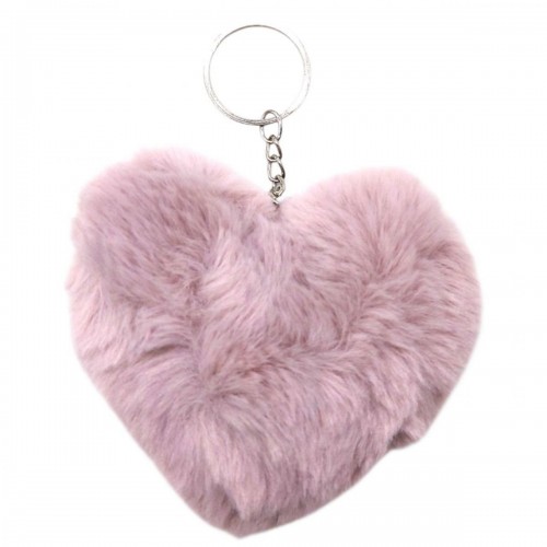 МЯГКИЙ БРЕЛОК "СЕРДЦЕ" (НЕЖНО-РОЗОВЫЙ) (MiC)