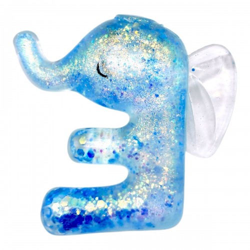 Антистресс жвачка-тянучка "Алфавит" 9 см (ГОЛУБАЯ) (MiC)