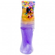 Слаймы капибары с глитером 19 см (ФИОЛЕТОВЫЙ)