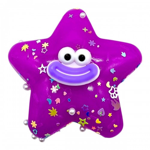 Игрушка антистресс (таба) "Звездочка" 9 см (ФИОЛЕТОВАЯ) (MiC)