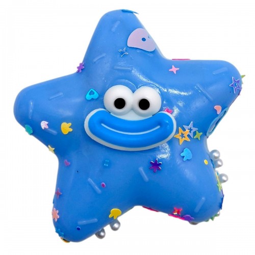 Игрушка антистресс (таба) "Звездочка" 9 см (ГОЛУБАЯ) (MiC)