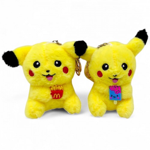 Мʼяка іграшка-брелок "Покемон з морозивом" 13 см (мікс) (MiC)