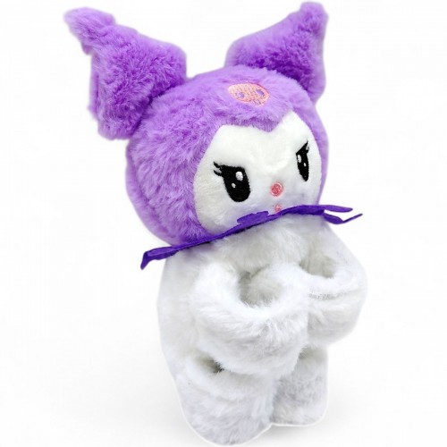 Мяка іграшка на руку Аніме "KUROMI" 18 см (ФІОЛЕТОВА) (MiC)