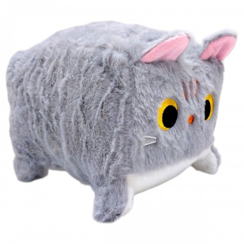 МЯГКАЯ ИГРУШКА "КОТО-КУБ" 15 СМ (СЕРЫЙ) (MiC)