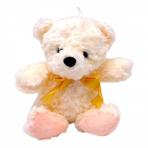 МʼЯКА ІГРАШКА "КОЛЬОРОВИЙ ВЕДМЕДИК" 20 СМ (КРЕМОВИЙ) (MiC)