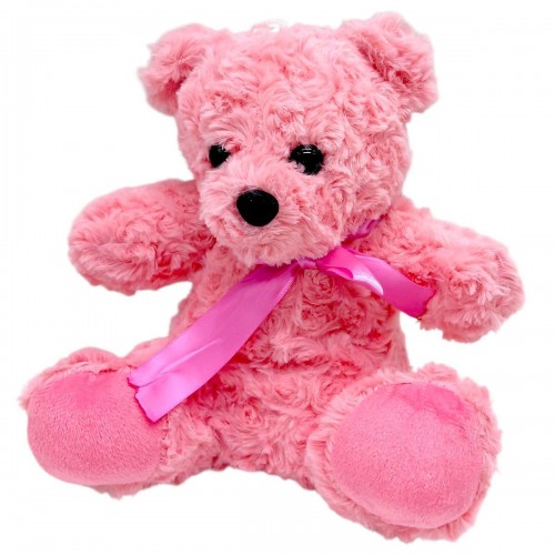 МʼЯКА ІГРАШКА "КОЛЬОРОВИЙ ВЕДМЕДИК" 20 СМ (РОЖЕВИЙ) (MiC)