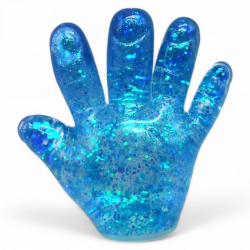 Игрушка-антистресс "Ладошка" (ГОЛУБАЯ) (MiC)