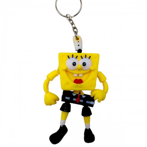 Брелок 3d печать "ГубкаБоб (flexy)" (MiC)