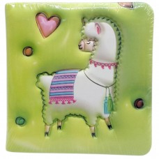 Блокнот 3D 100*95mm Лама (ЗЕЛЕНЫЙ)