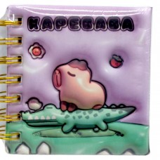 Блокнот 3D на пружине 10Х9,5 см 