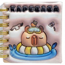 Блокнот 3D на пружине 10Х9,5 см 