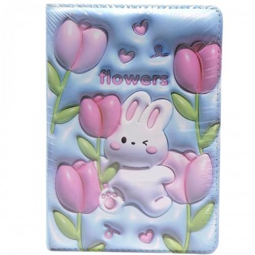 Блокнот 3D.Кролик, ФОРМАТ А5 (ГОЛУБОЙ) (Malevaro)