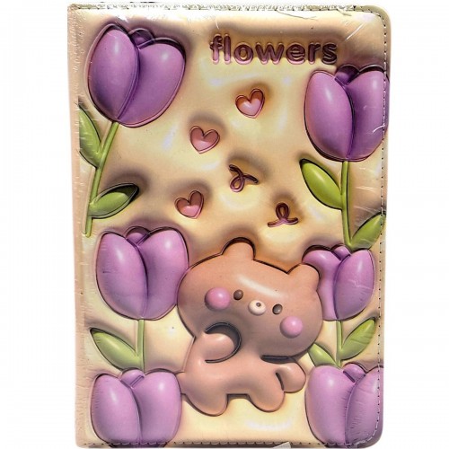 Блокнот 3D.Мишка , ФОРМАТ А5 (ЖЕЛТЫЙ) (Malevaro)