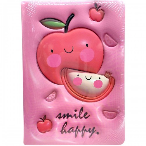 Блокнот 3D Фрукты, формат а5 (ЯБЛОКО) (Malevaro)