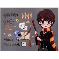 Зошит для нот А5, 20 л, HP