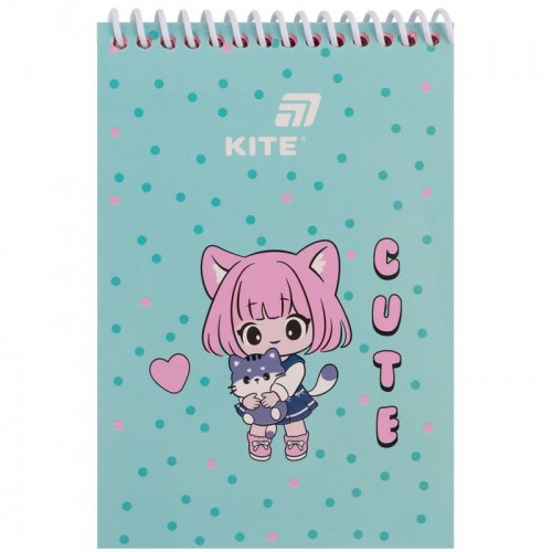 Блокнот пласт. сп., 48 л., А6 Be Friends (Kite)