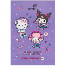 Зошит для нот А4, 20 л, HK