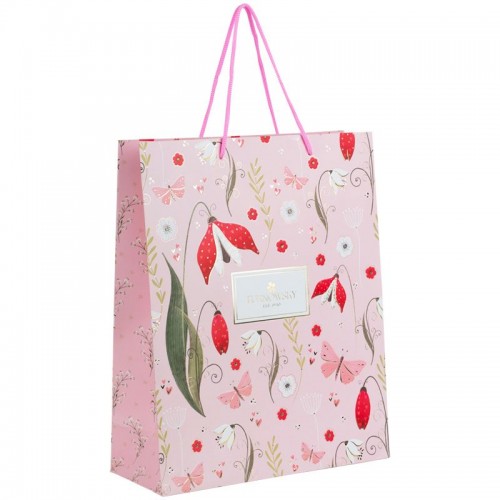 Пакет паперовий подарунковий, 26х32см, TR, Secret Garden 1 (Axent)