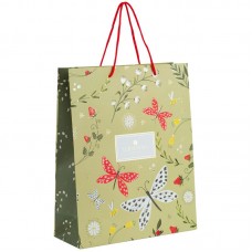 Пакет паперовий подарунковий, 26х32см, TR, Secret Garden 2