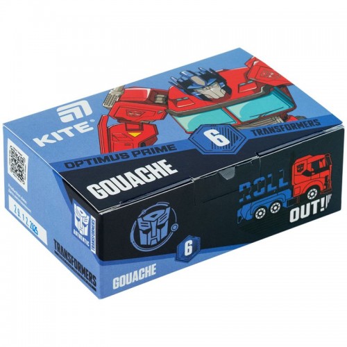 Гуашь, 6 цв., 20мл TF (Kite)