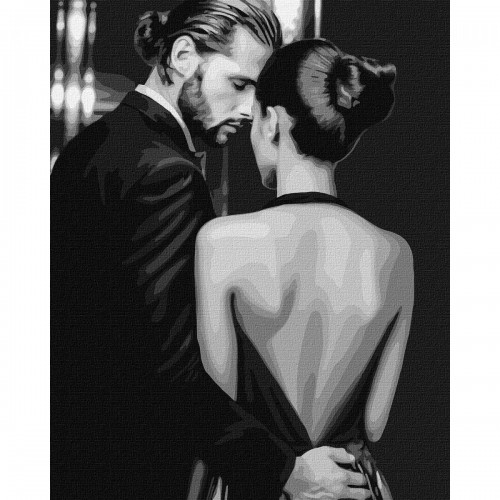 Картина за номерами "Поруч із коханою" 40х50 см (Ідейка)