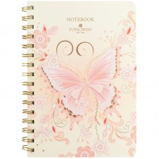 Блокнот на спирали тв. об., А5, 80 арк,кл,TR,Nat Melody 3