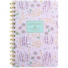 Блокнот на спирали тв. об., А5, 80 арк,кл,TR,Morning Dew 2
