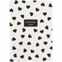 Книга записная A5,60 арк., кл., Black&White (Axent)