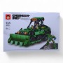 Конструктор "Трансформер-спецтехника бульдозер”, 465 элементов, фигурка героя, в коробке (MiC)