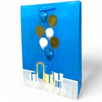 Пакет бумажный (48х12х33 см) микс видов