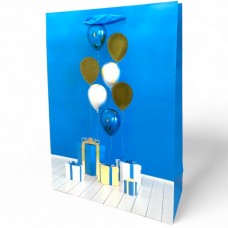 Пакет бумажный (48х12х33 см) микс видов