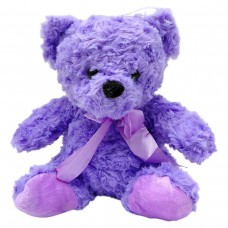 МЯГКАЯ ИГРУШКА ЦВЕТНОЙ МИШКА 20 СМ (ФИОЛЕТОВЫЙ)