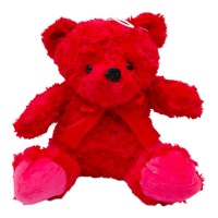 МʼЯКА ІГРАШКА КОЛЬОРОВИЙ ВЕДМЕДИК 20 СМ (ЧЕРВОНИЙ)