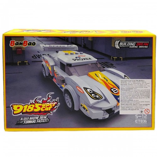 Конструктор "Швидкісні гонки. Супер авто" (248 елм) (BanBao)