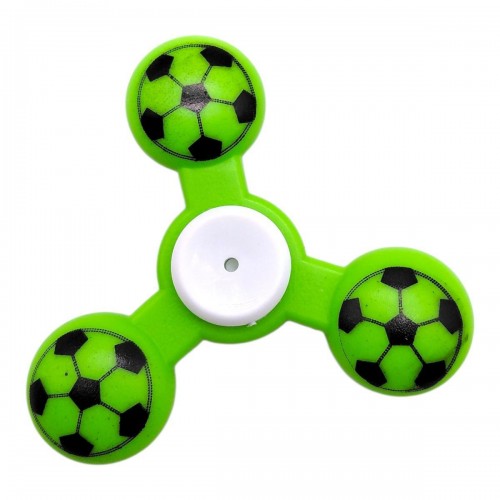 Спинер объемный футбольный мяч (ЗЕЛЕНЫЙ) (MiC)