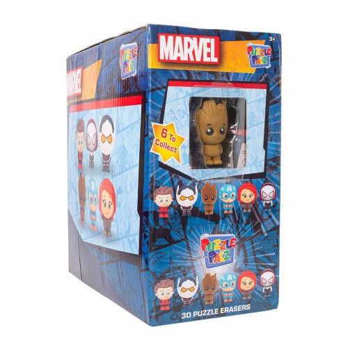 Колекційна гумка-пазл серії "Puzzle Palz" – МАРВЕЛ (HTI Toys)