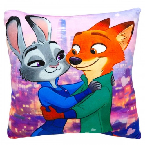 Подушка з принтом "Зоотрополіс" 30х30 см (Копиця)