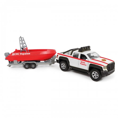 Ігровий набір - СЛУЖБА ПОРЯТУНКУ НА ВОДІ (світло, звук) (TechnoDrive)