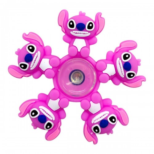 Спинер резиновый STITCH (МАЛИНОВЫЙ) (MiC)