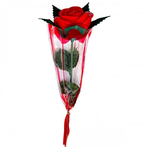 Светяшка "Роза" 40 см (КРАСНАЯ) (MiC)
