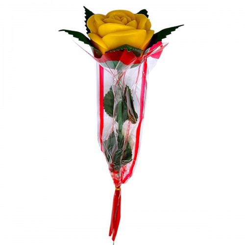 Светяшка "Роза" 40 см (ЖЕЛТАЯ) (MiC)