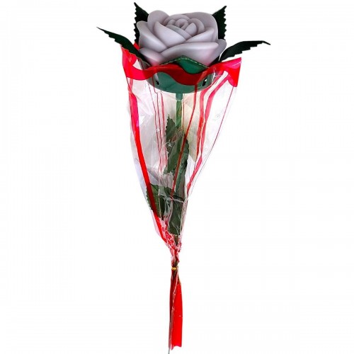 Светяшка "Роза" 40 см (БЕЛАЯ) (MiC)