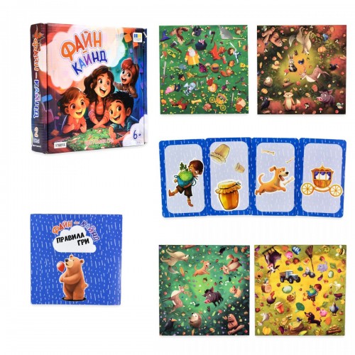 Настільна гра "Файн-кайнд" укр (Strateg)