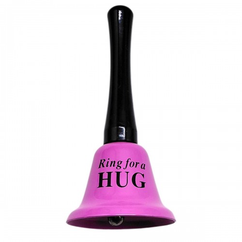 Дзвіночок довгий "HUG" 12,5 см (РОЖЕВИЙ) (MiC)