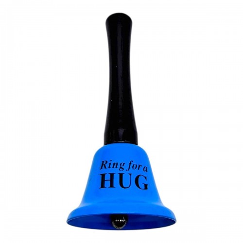 Дзвіночок довгий "HUG" 12,5 см (БЛАКИТНИЙ) (MiC)