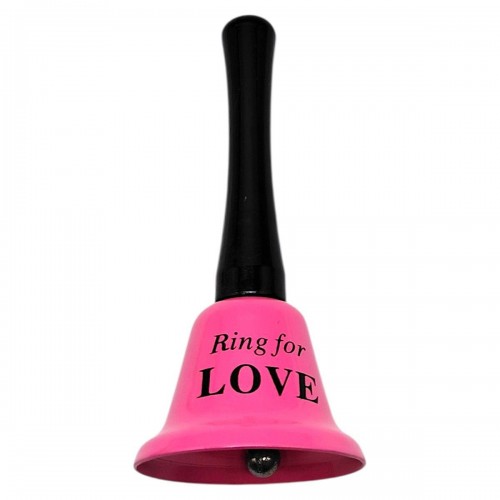 Дзвіночок довгий "LOVE" 12,5 см (РОЖЕВИЙ) (MiC)