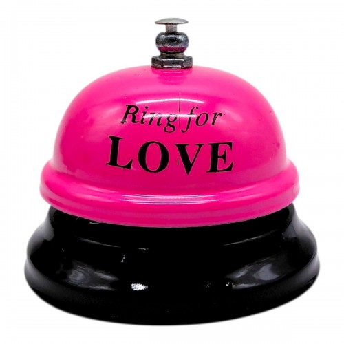 Дзвіночок настільний LOVE (РОЖЕВИЙ) (MiC)
