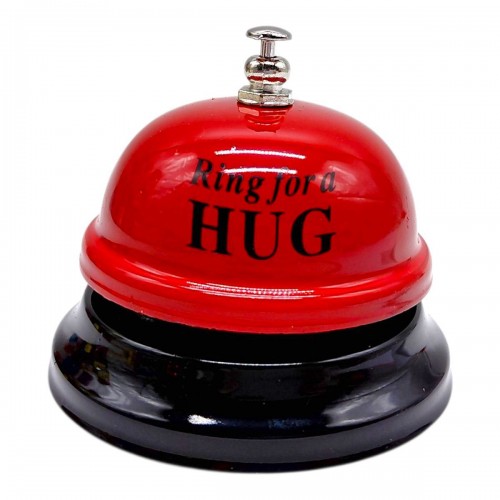 Дзвіночок настільний HUG (ЧЕРВОНИЙ) (MiC)